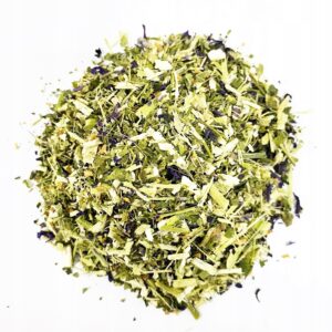 FRUNZE DE NALBĂ SĂLBATICĂ – (MALVA SYLVESTRIS FOLIUM) 50 G 100% NATURALĂ – CEAI CALMANT PENTRU GÂT, DIGESTIE ȘI RESPIRAȚIE