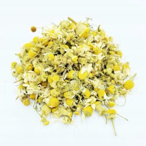 FLOARE DE MUȘEȚEL (MATRICARIA CHAMOMILLA) – 1 KG, 100% NATURALĂ – CEAI CALMANT PENTRU DIGESTIE, SOMN ȘI PIELE SĂNĂTOASĂ