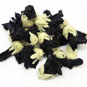 FLOARE DE NALBĂ NEAGRĂ ÎNTREAGĂ (MALVA SYLVESTRIS) – 50 G, 100% NATURALĂ – CEAI EMOLIENT PENTRU GÂT, TUSE ȘI PIELE IRITATĂ