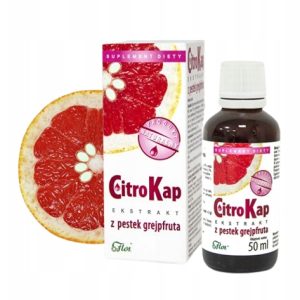 CITROKAP (EXTRACT DIN SEMINȚE DE GREPFRUT) 50 ML – 100% NATURAL – SUSȚINERE PENTRU IMUNITATE ȘI VITALITATE
