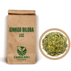 GINKGO BILOBA (FRUNZĂ) 200 G – 100% NATURALĂ – SUSȚINERE PENTRU CIRCULAȚIE ȘI MEMORIE